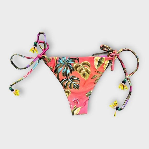 FARM Rio Ombre Forest Bikini Bottoms Size Large - Picture 3 of 5